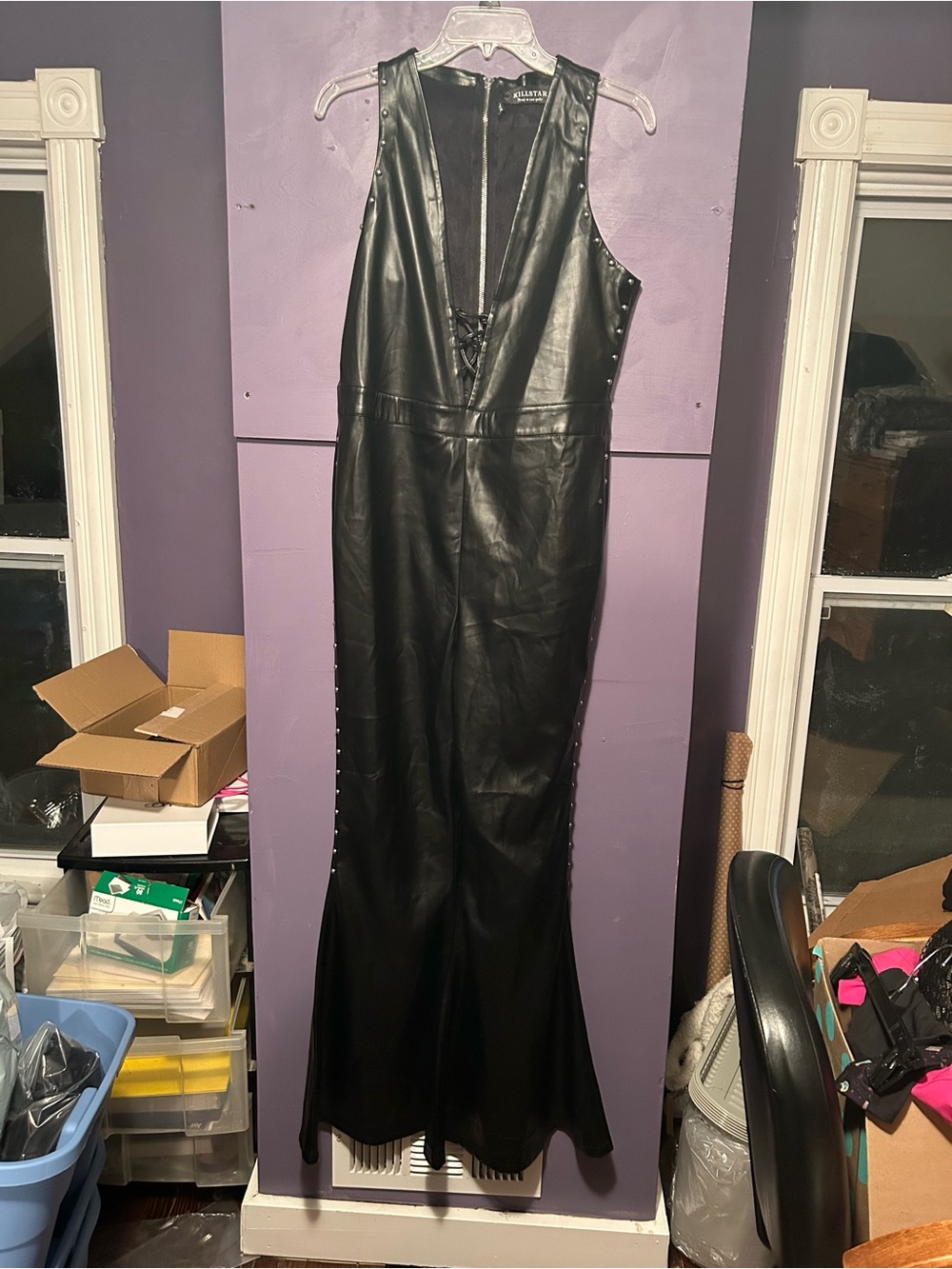 Killstar black diva moment overall jumpsuit size XL